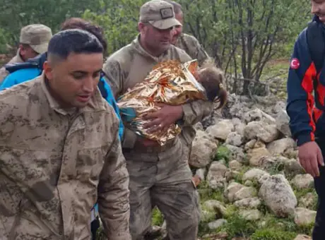 2,5 yaşındaki Melike’den 17 saat sonra sevindiren haber! Bitkin halde bulundu