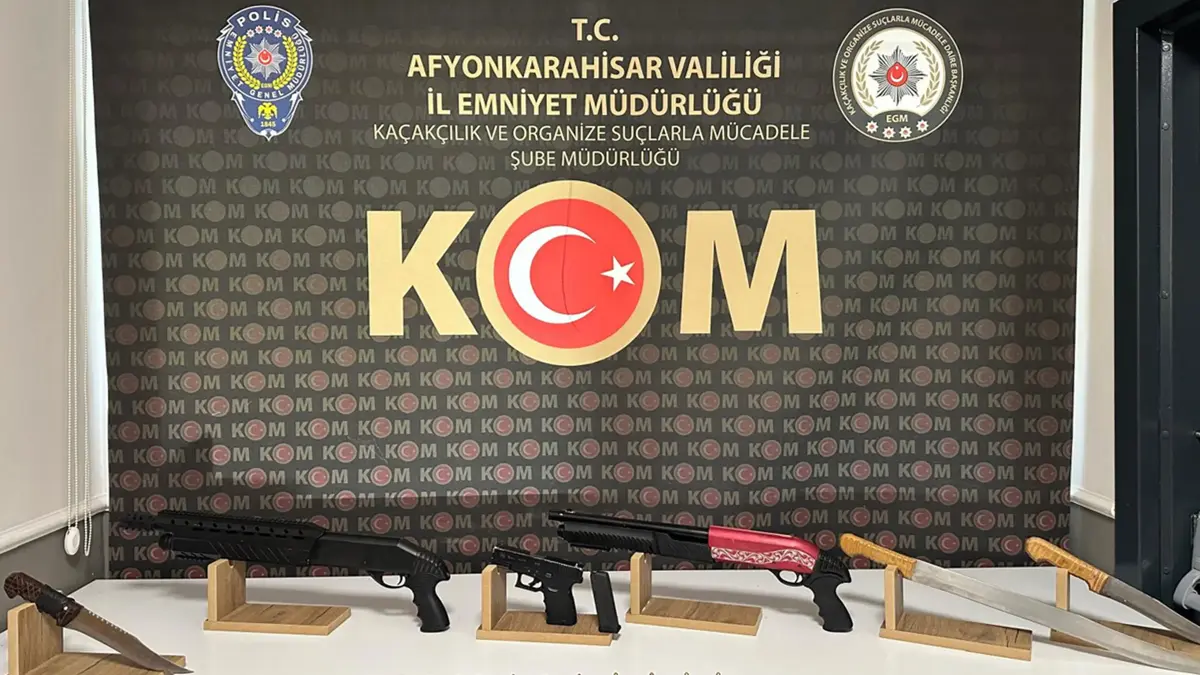 Afyonkarahisar Emniyeti'nden art arda başarılı operasyonlar