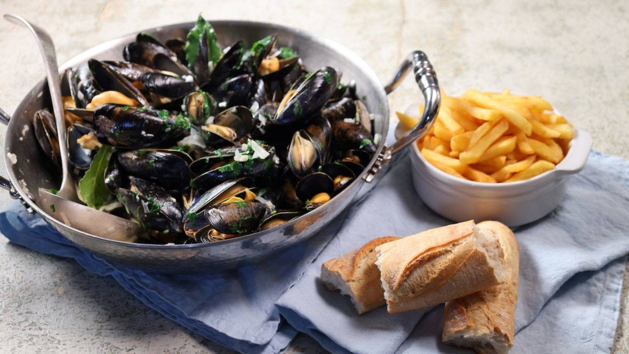 Avrupa mutfağının klasiği: Moules-Frites