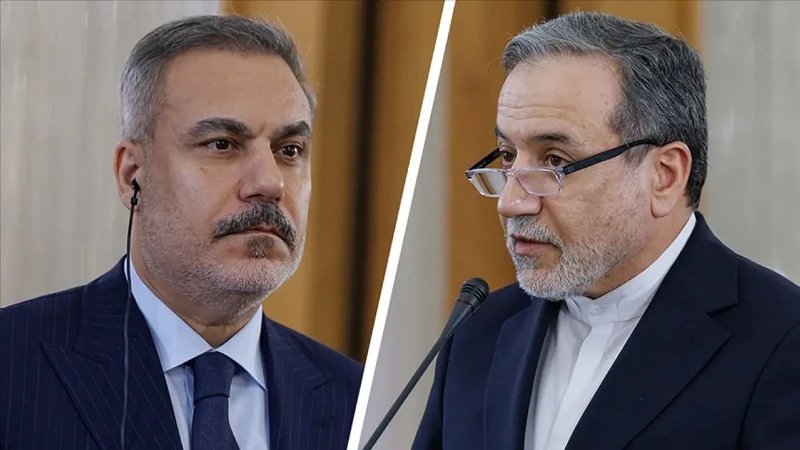 Bakan Fidan İranlı mevkidaşı Arakçi ile görüştü