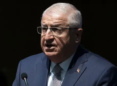 Bakan Güler, Suriyeli mevkidaşı Ebu Kasra ile görüştü
