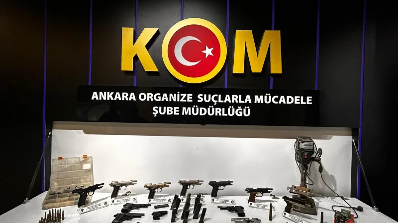 Başkentte silah kaçakçılığına darbe: 4 tutuklama