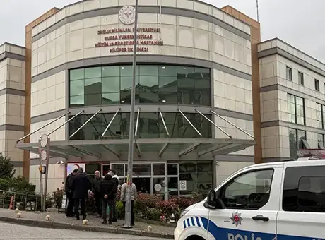 Bursa Yüksek İhtisas Hastanesi'ndeki yangın kontrol altına alındı