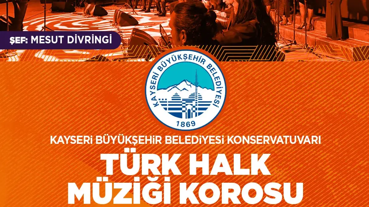 Büyükşehir Konservatuvarı’ndan Türk Halk Müziği Korosu konseri