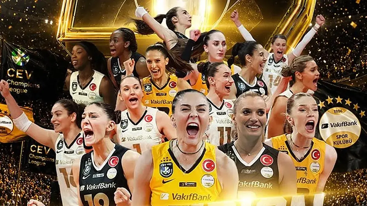 CEV Şampiyonlar Ligi şampiyonu VakıfBank
