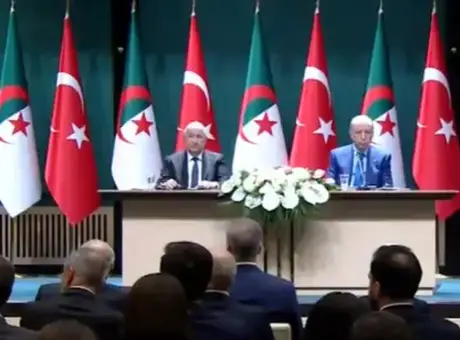 Cezayir Cumhurbaşkanı Ankara'da! İki ülke arasında işbirliği anlaşmaları imzalanıyor