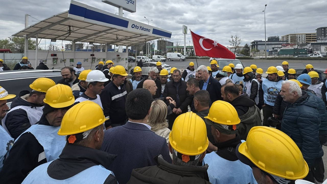 CHP Ankara İl Başkanlığı'ndan madenci işçilerine destek ziyareti: 'İktidar, işçileri duyacağına muhalefeti susturmayı amaçlıyor'