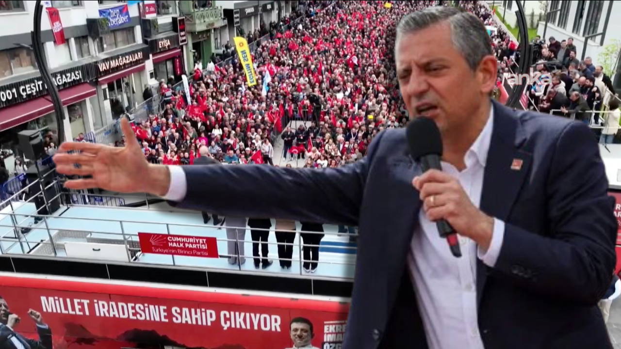 CHP lideri Özgür Özel'den Karabük'te 'Millet İradesine Sahip Çıkıyor' mitingi