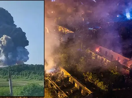 Çin'de havai fişek fabrikası bomba gibi patladı! Çok sayıda ölü ve yaralı var, dehşet anları kamerada