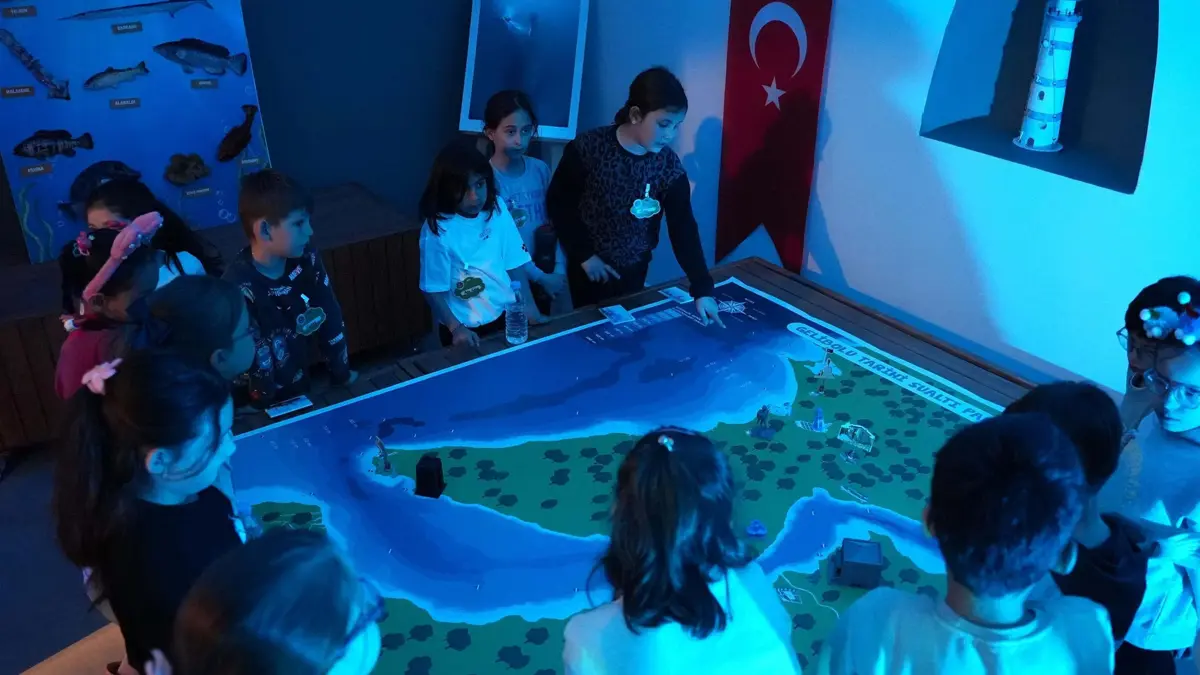 Çocuklar, Çanakkale'nin derinliklerini keşfetti