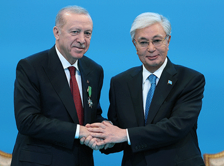 Cumhurbaşkanı Erdoğan’dan Tokayev’e teşekkür: Sarsılmaz kardeşliğin simgesi