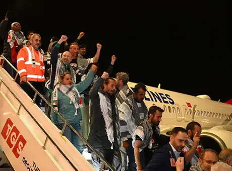 Diplomasi sonuç verdi! Sumud aktivistleri İstanbul’da