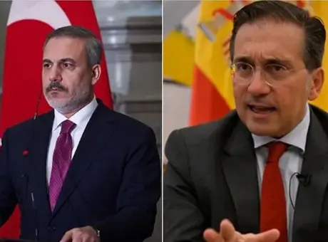 Dışişleri Bakanı Hakan Fidan'dan kritik temas! İspanyol mevkidaşıyla Sumud Filosu'na müdahaleyi görüştü