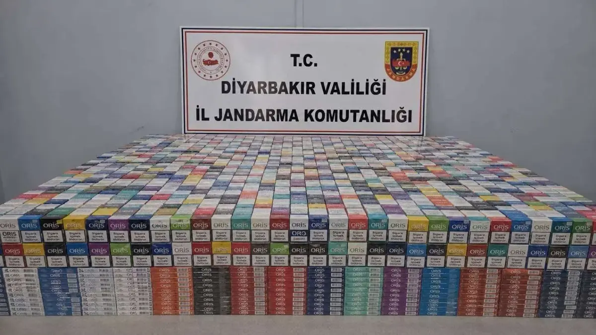 Diyarbakır’da 1 haftadaki kaçakçılık operasyonlarında 25 şüpheliye işlem