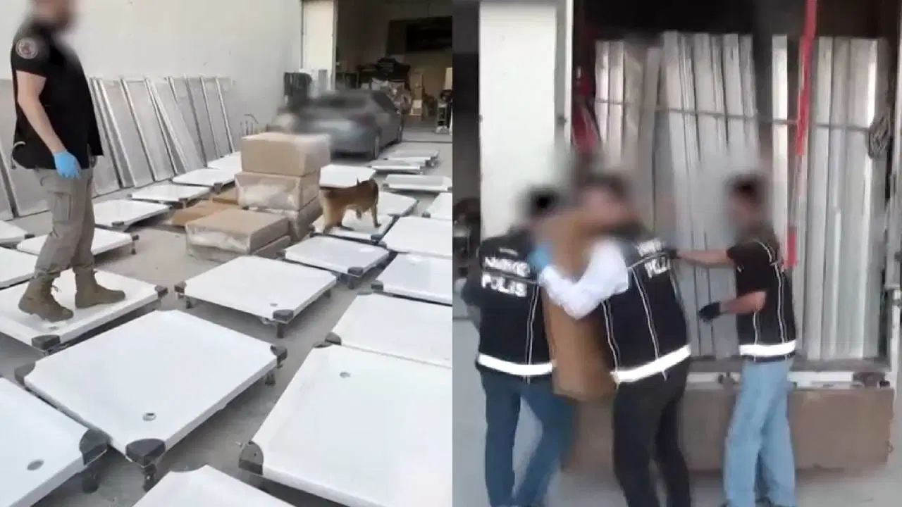 Duş teknelerinin arasında bulundu... İstanbul'da uyuşturucu operasyonu