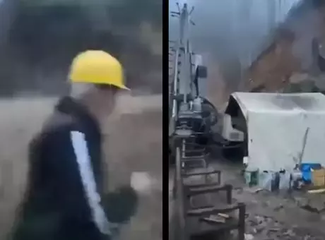 Giresun’da heyelan dehşeti! Toprak her şeyi yuttu, işçiler felaketten kaçtı