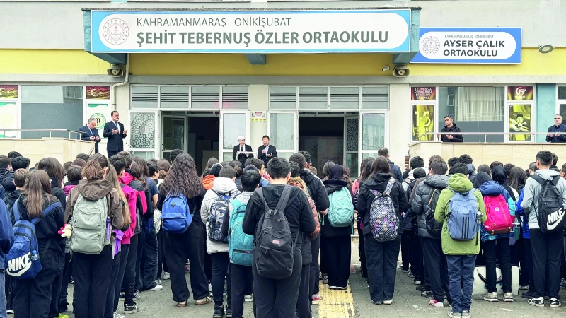 İlk derste gözyaşı vardı