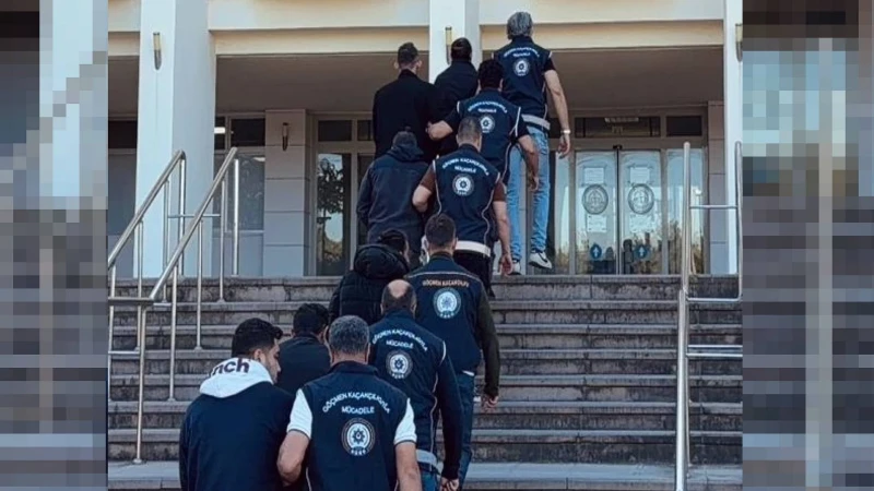 Kaçış planı denizde bitti: Göçmen kaçakçılarına operasyon