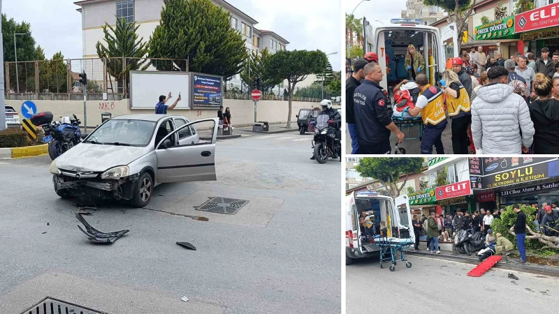 Kırmızı ışık ihlali yapan otomobil ortalığı savaş alanına çevirdi: 1’i ağır 4 yaralı
