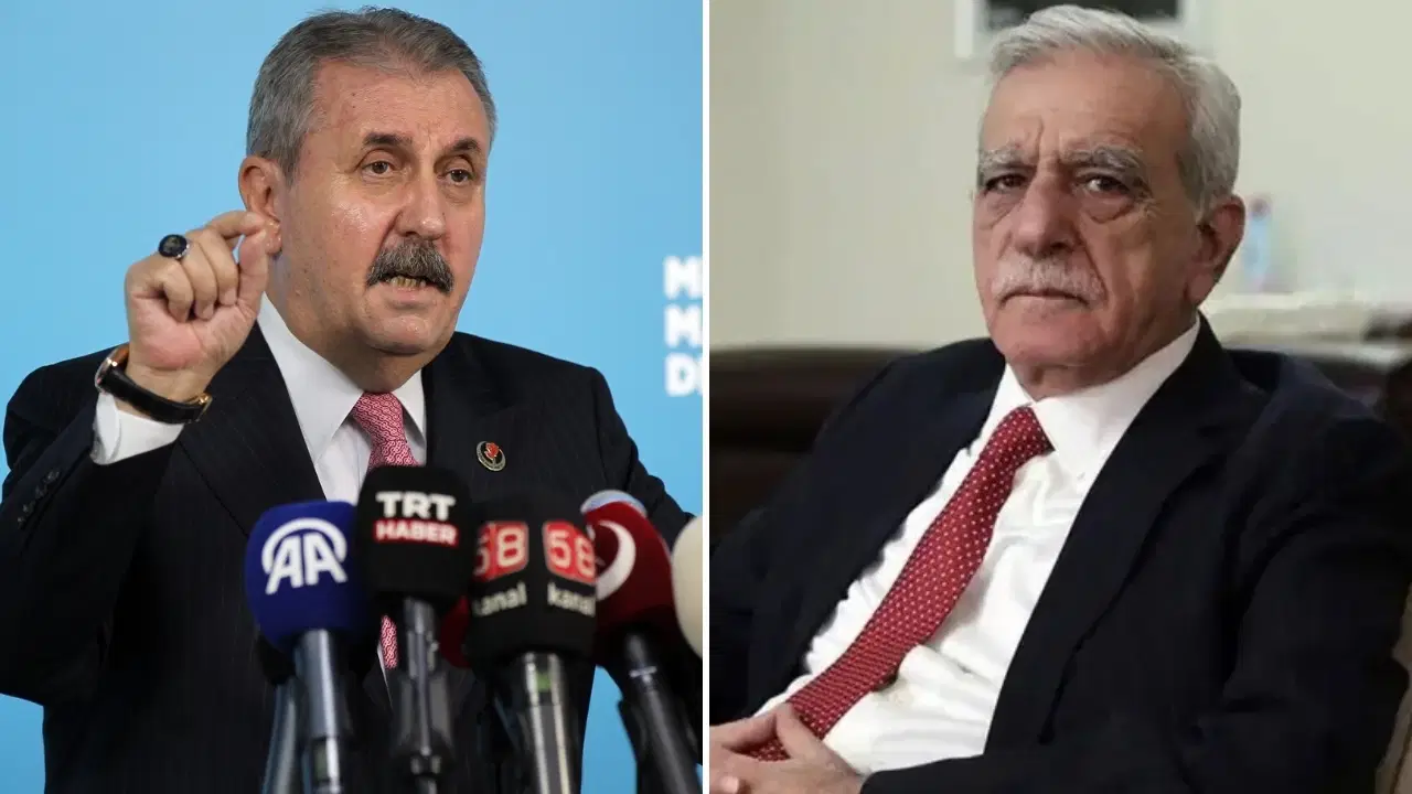'Kürdistan' açıklaması tepki çekti: Mustafa Destici’den Ahmet Türk’e sert çıkış