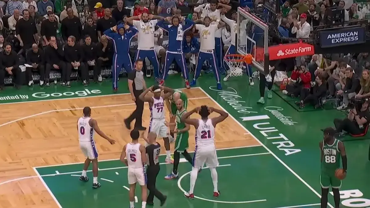 NBA'de 76ers, serinin son maçında Celtics'i mağlup etti