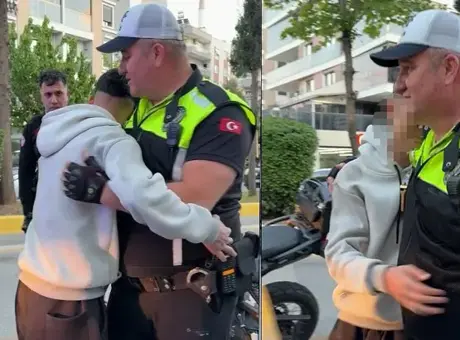 Önce kaçtı, sonra sarılıp ağladı! Ehliyetsiz sürücüye ibretlik ceza