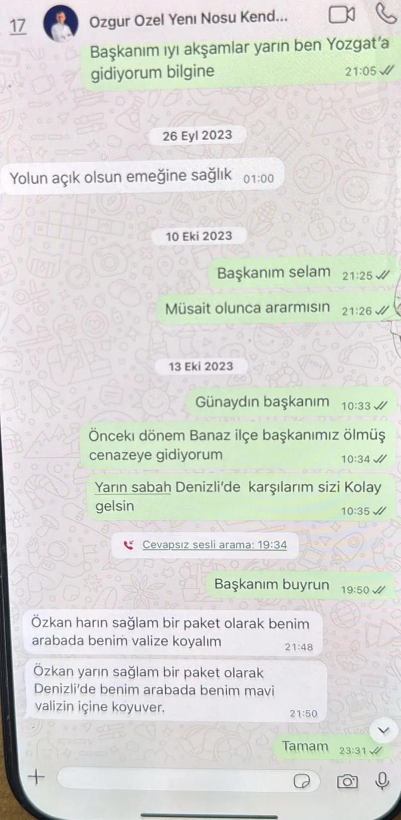 Özkan Yalım–Özgür Özel'in skandal yazışmaları ortaya çıktı: Rüşvet ve yolsuzluk soruşturmasında yeni gelişme