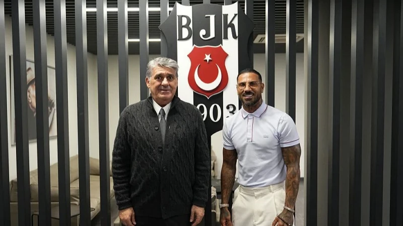 Ricardo Quaresma’dan Beşiktaş'a ziyaret