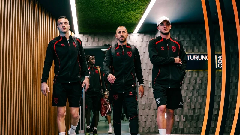 Samsunspor Göztepe maçının hazırlıklarına devam etti