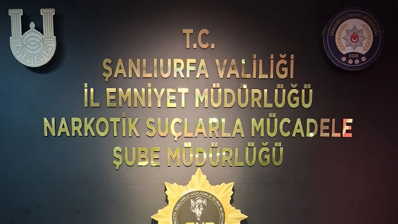 Şanlıurfa’da zehir tacirlerine darbe: 6 kilo 800 gram uyuşturucu ele geçirildi