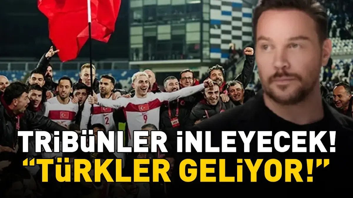 Sinan Akçıl'dan Tribünleri Coşturacak Milli Takım Marşı: 'Türkler Geliyor'
