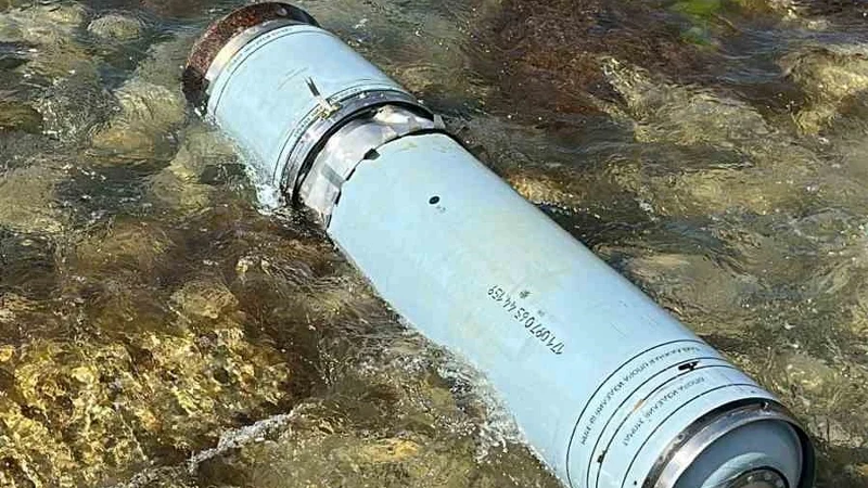 Sinop sahilinde silindir cisim paniği