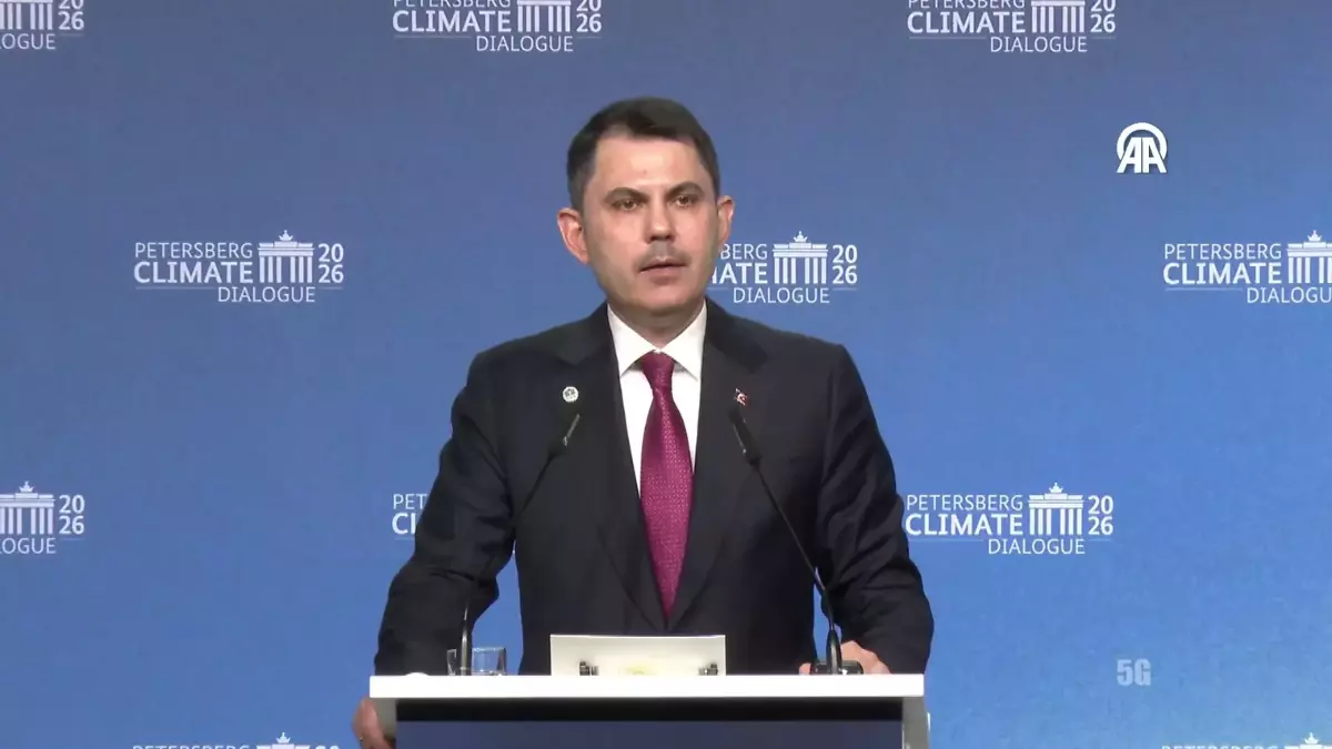 SON DAKİKA | Bakan Kurum: Paris Anlaşması'na verilen destek güçlendirilmeli