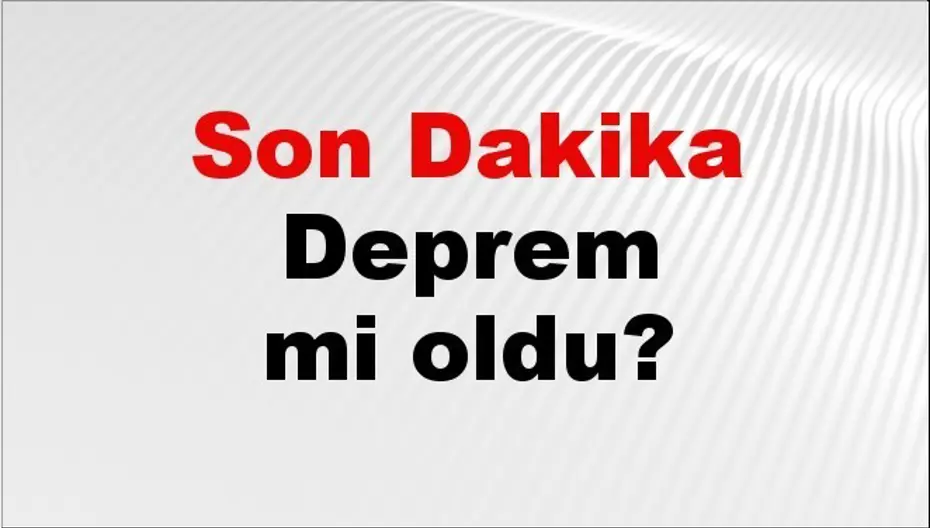 Son dakika Muğla'da deprem mi oldu? Az önce deprem Muğla'da nerede oldu? Muğla deprem Kandilli ve AFAD son depremler listesi 19 Nisan 2026