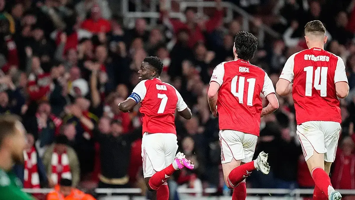 SON DAKİKA | Şampiyonlar Ligi’nde ilk finalist Arsenal