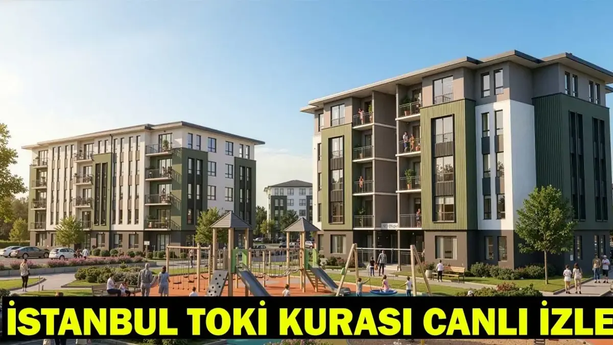 TOKİ CANLI YAYIN! TOKİ İSTANBUL KURA ÇEKİMİ 2026 | İstanbul TOKİ 100 bin konut kurasında hak sahipleri belli oluyor!