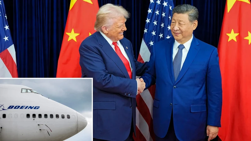 Trump Çin ile yaptığı anlaşmayı duyurdu: Şi Boeing'den 200 uçak almayı kabul etti